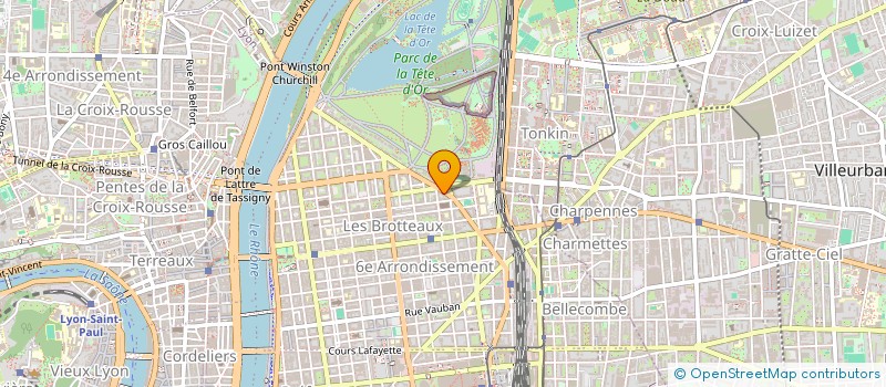 localisation de l'entreprise LAURENT CAPLOU  LYON