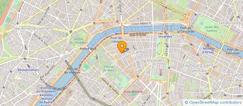 localisation de l'entreprise LAURENT CHEVALIER SERVICES  PARIS