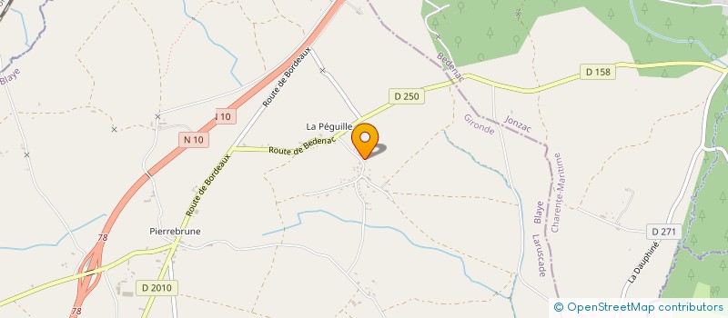 localisation de l'entreprise LAURENT & CO  LARUSCADE