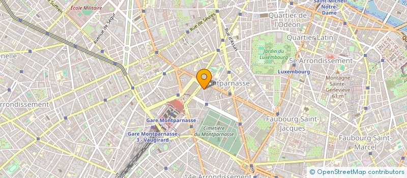 localisation de l'entreprise LAURENT COIFFURE  PARIS