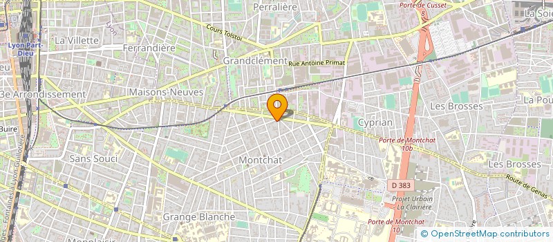 localisation de l'entreprise LAURENT DAUTRIA à LYON