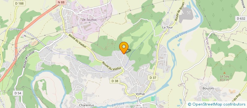 localisation de l'entreprise LAURENT DAVID  COUBON