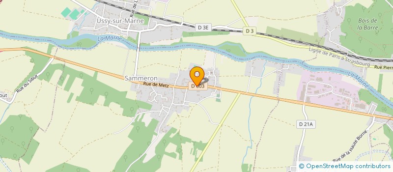 localisation de l'entreprise LAURENT DEBACKERE GRAPHIQUE DESIGN  SAMMERON