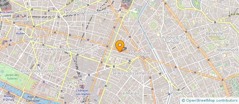 localisation de l'entreprise LAURENT DESMARES & ASSOCIES  PARIS