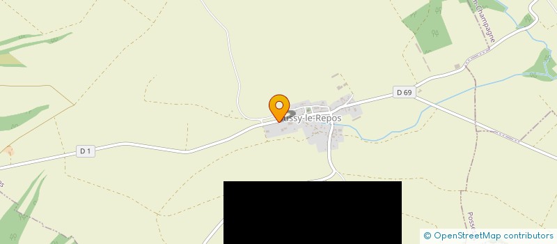 localisation de l'entreprise LAURENT-DIRECT-AGRI  BUSSY-LE-REPOS
