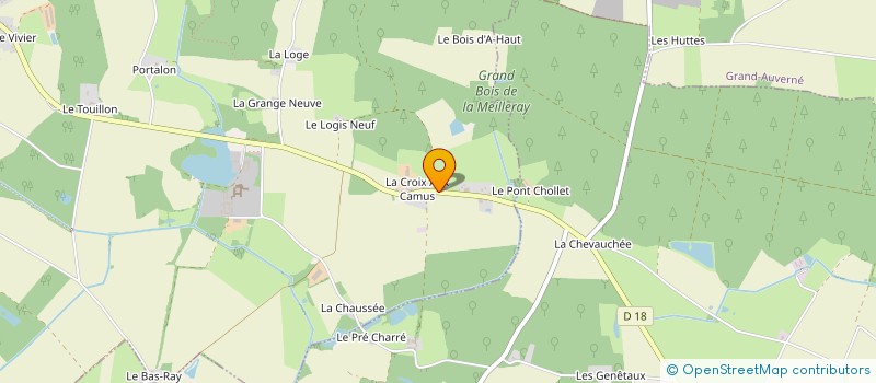 localisation de l'entreprise LAURENT DUPAS ISOLATION à LA MEILLERAYE-DE-BRETAGNE