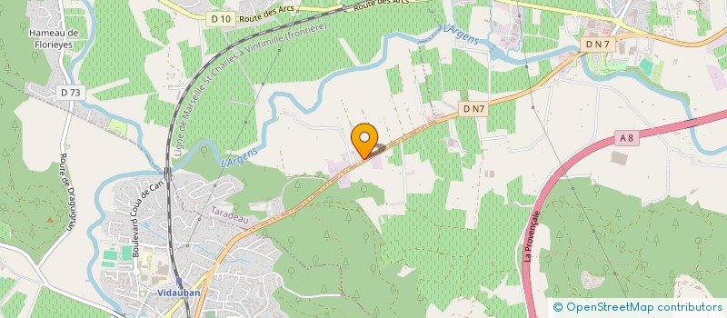 localisation de l'entreprise LAURENT ELAGAGE  TARADEAU