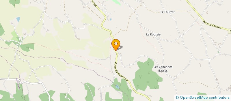 localisation de l'entreprise LAURENT ELECTRICITE à GRAULHET