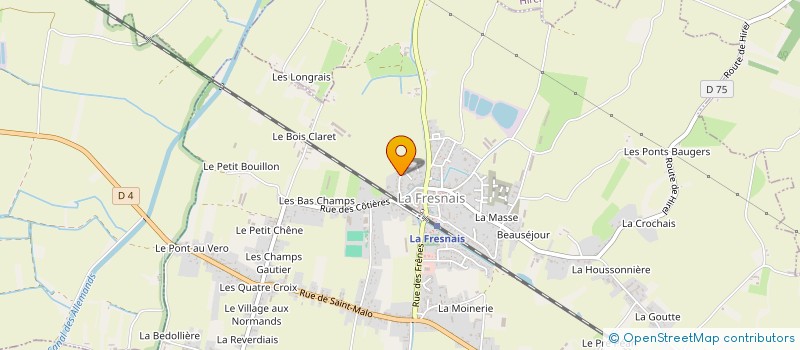 localisation de l'entreprise LAURENT ELECTRICITE DEPANNAGE  CHARTRES-DE-BRETAGNE