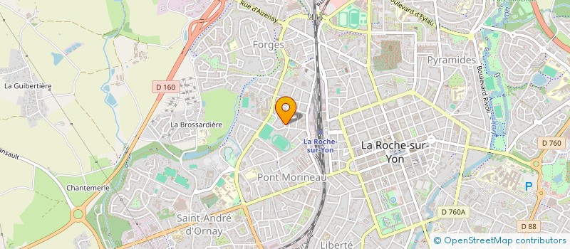 localisation de l'entreprise LAURENT ELIE à RIVES DE L'YON