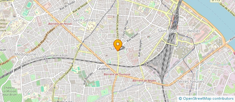 localisation de l'entreprise LAURENT ET ASSOCIES à BORDEAUX