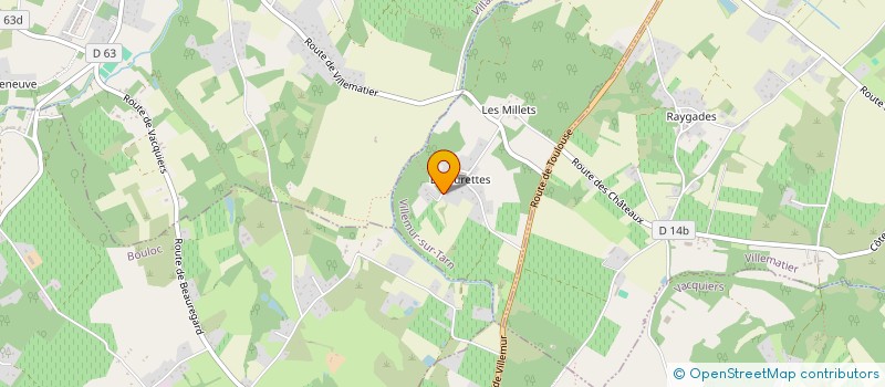 localisation de l'entreprise LAURENT FADAT à VILLEMUR-SUR-TARN