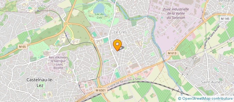 localisation de l'entreprise LAURENT GAUCHER SERVICES à LE CRES