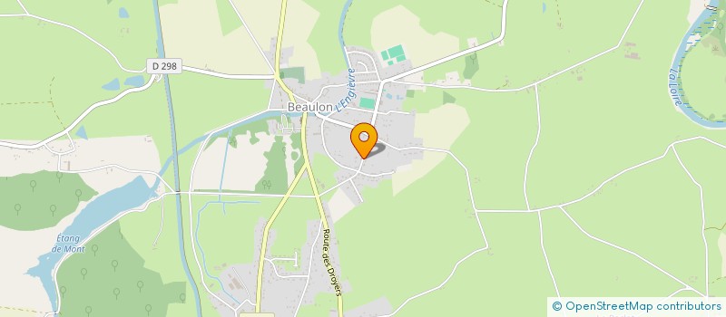 localisation de l'entreprise LAURENT HOUX  BEAULON