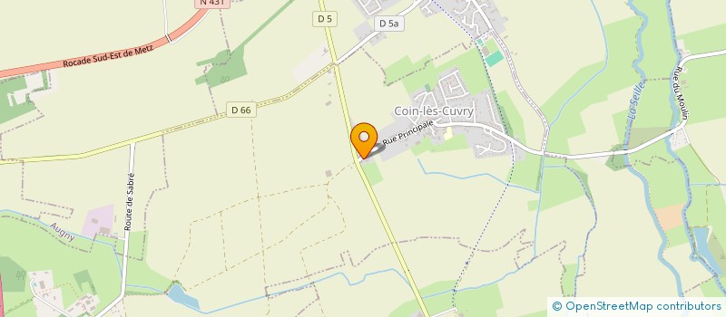 localisation de l'entreprise LAURENT I  COIN-SUR-SEILLE