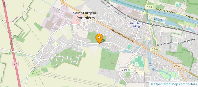 localisation de l'entreprise LAURENT IMBERT  SAINT-FARGEAU-PONTHIERRY