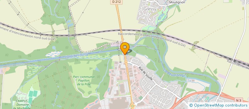 localisation de l'entreprise LAURENT INVESTISSEMENTS  CLAYE-SOUILLY