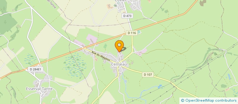 localisation de l'entreprise LAURENT JACQUIN  CENSEAU