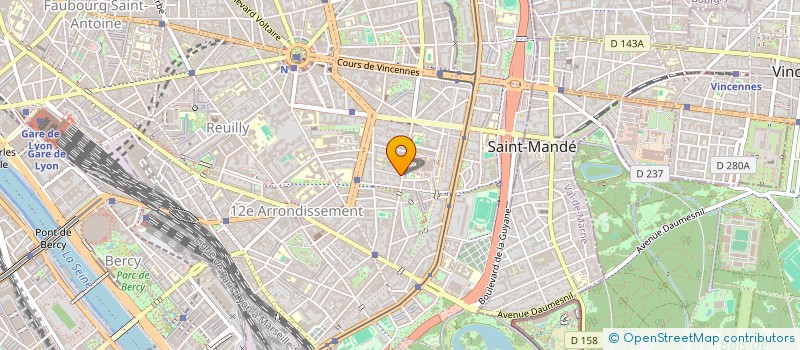 localisation de l'entreprise LAURENT KLEIN ATELIERS  PARIS