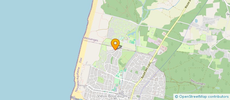localisation de l'entreprise LAURENT&KRISTINA  VIEUX-BOUCAU-LES-BAINS