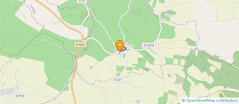 localisation de l'entreprise LAURENT LAHURE  CAILHAVEL