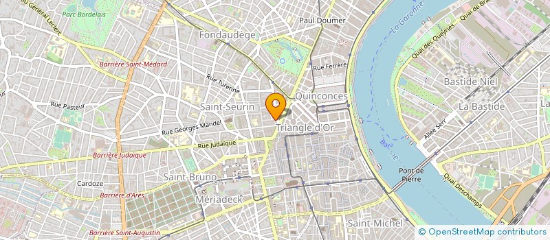 localisation de l'entreprise LAURENT LAULHE ET CIE à BORDEAUX