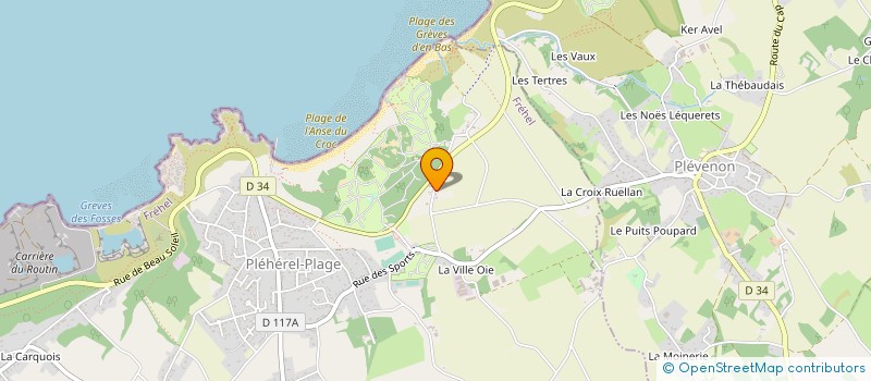 localisation de l'entreprise LAURENT LE FUR à FREHEL