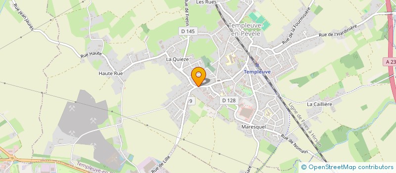 localisation de l'entreprise LAURENT LESAGE ET ANNE-FRANCOISE POTIE NOTAIRES ASSOCIES (SOCIETE CIVILE PROFESSIONNELLE TITULAIRE D'UN OFFICE NOTARIAL à TEMPLEUVE-EN-PEVELE