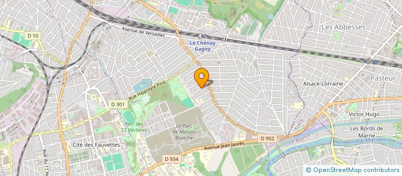 localisation de l'entreprise LAURENT LUMIERES INVEST  NEUILLY-SUR-MARNE