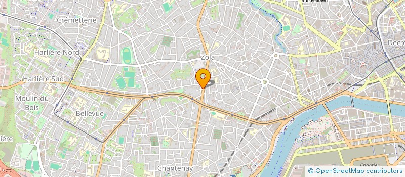 localisation de l'entreprise LAURENT M à NANTES