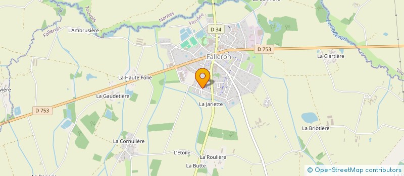 localisation de l'entreprise LAURENT MARCOLE  FALLERON