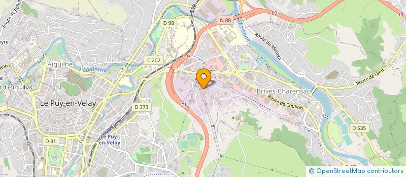 localisation de l'entreprise LAURENT MAURICE  LE PUY-EN-VELAY
