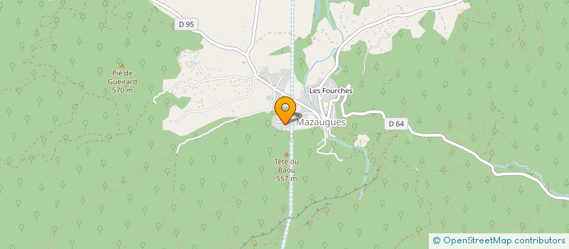 localisation de l'entreprise LAURENT MOURIER CERAM à MAZAUGUES