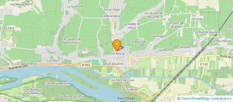 localisation de l'entreprise LAURENT NADREAU  VOUVRAY