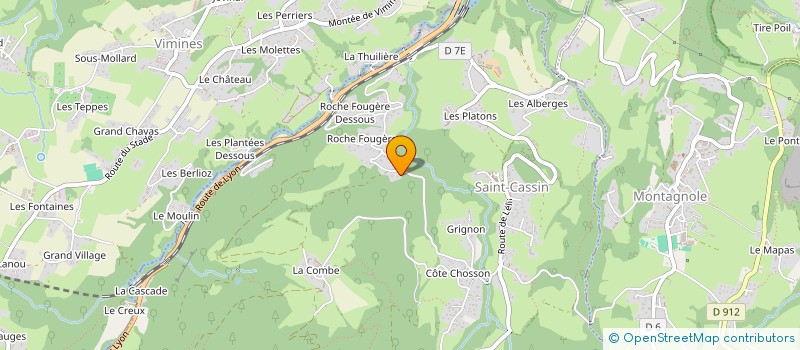 localisation de l'entreprise LAURENT NICAISE  SAINT-CASSIN