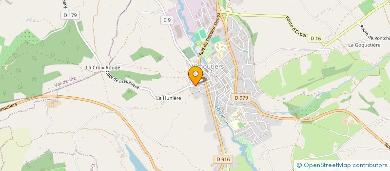 localisation de l'entreprise LAURENT OFFNER à VIMOUTIERS