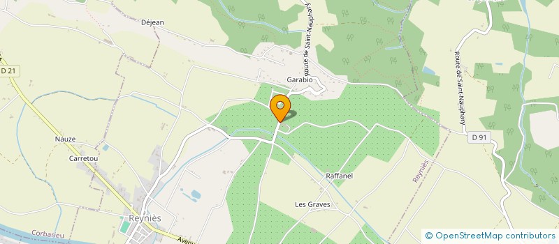 localisation de l'entreprise LAURENT PERIER EXPANSION  REYNIES