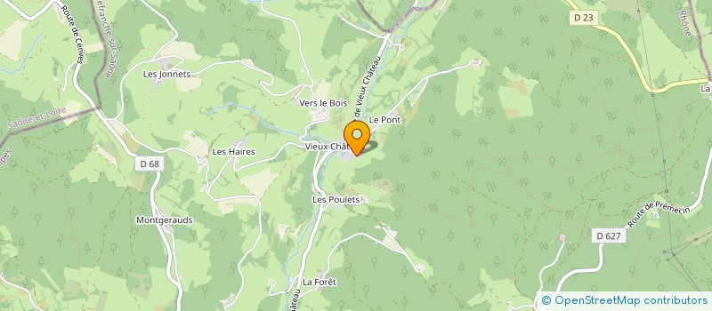 localisation de l'entreprise LAURENT PERRACHON ET FILS à JULIENAS