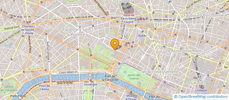 localisation de l'entreprise LAURENT PERRIER DIFFUSION à PARIS