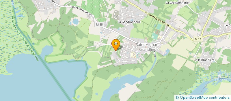 localisation de l'entreprise LAURENT PIAT JARDINAGE à SAINT-AIGNAN-GRANDLIEU