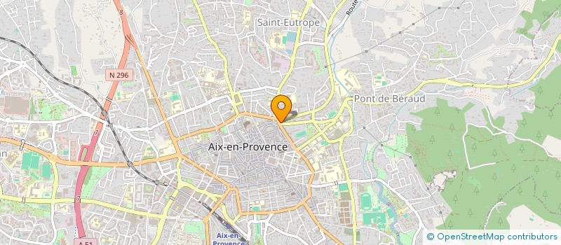 localisation de l'entreprise LAURENT POGGIONOVO & JEANNE ROUSSELLE à AIX-EN-PROVENCE