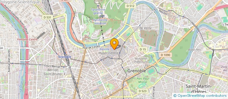 localisation de l'entreprise LAURENT SARL à GRENOBLE