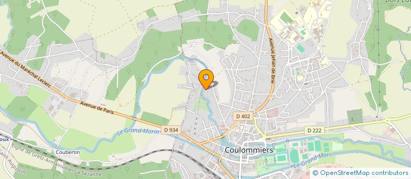 localisation de l'entreprise LAURENT SCHIAVONE à COULOMMIERS