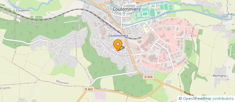 localisation de l'entreprise LAURENT SCHMITT COUVERTURE à COULOMMIERS