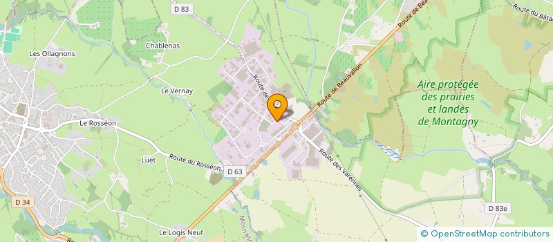 localisation de l'entreprise LAURENT SEON EURL  MORNANT