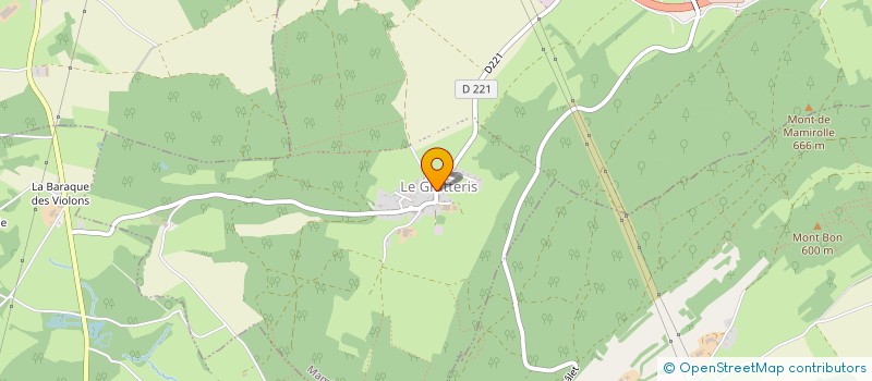 localisation de l'entreprise LAURENT SIMONIN DEBARDAGE  MAMIROLLE