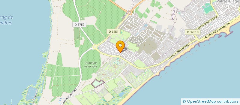 localisation de l'entreprise LAURENT STORES  VENDRES