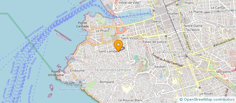 localisation de l'entreprise LAURENT TAXI à MARSEILLE