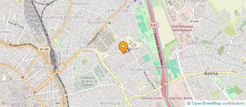 localisation de l'entreprise LAURENT VOTRE CHAUFFEUR à TOULOUSE