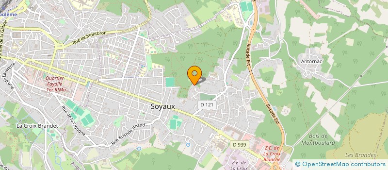 localisation de l'entreprise LAURENTAXI à SOYAUX